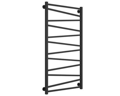 Полотенцесушитель водяной Сунержа Сирокко 15-0253-1260, высота 120 см, ширина 60 см, нижнее подключение, цвет тёмный титан муар