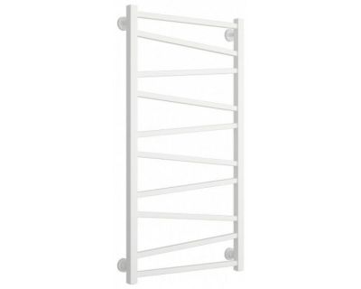 Полотенцесушитель водяной Сунержа Сирокко 30-0253-1050, высота 100 см, ширина 50 см, нижнее подключение, цвет белый матовый