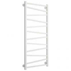 Полотенцесушитель водяной Сунержа Сирокко 30-0253-1250, высота 120 см, ширина 50 см, нижнее подключение, цвет белый матовый