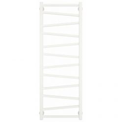 Полотенцесушитель водяной Сунержа Сирокко 30-0253-1240, высота 120 см, ширина 40 см, нижнее подключение, цвет белый матовый