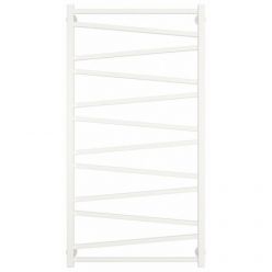 Полотенцесушитель водяной Сунержа Сирокко 30-0253-1260, высота 120 см, ширина 60 см, нижнее подключение, цвет белый матовый