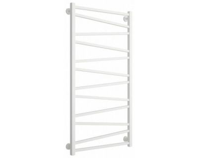 Полотенцесушитель водяной Сунержа Сирокко 30-0253-1260, высота 120 см, ширина 60 см, нижнее подключение, цвет белый матовый