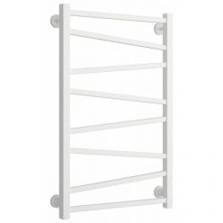 Полотенцесушитель водяной Сунержа Сирокко 30-0253-8050, высота 80 см, ширина 50 см, нижнее подключение, цвет белый матовый