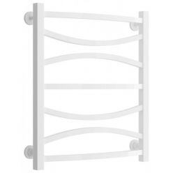 Полотенцесушитель водяной Сунержа Ажур 12-0255-6050, высота 60 см, ширина 50 см, нижнее подключение, цвет белый