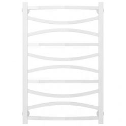 Полотенцесушитель водяной Сунержа Ажур 12-0255-8050, высота 80 см, ширина 50 см, нижнее подключение, цвет белый