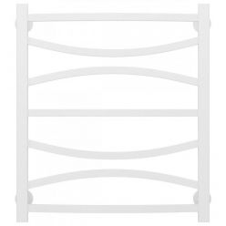 Полотенцесушитель водяной Сунержа Ажур 30-0255-6050, высота 60 см, ширина 50 см, нижнее подключение, цвет матовый белый