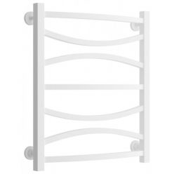 Полотенцесушитель водяной Сунержа Ажур 30-0255-6050, высота 60 см, ширина 50 см, нижнее подключение, цвет матовый белый