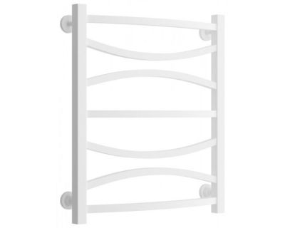 Полотенцесушитель водяной Сунержа Ажур 30-0255-6050, высота 60 см, ширина 50 см, нижнее подключение, цвет матовый белый