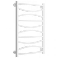 Полотенцесушитель водяной Сунержа Ажур 30-0255-8050, высота 80 см, ширина 50 см, нижнее подключение, цвет матовый белый