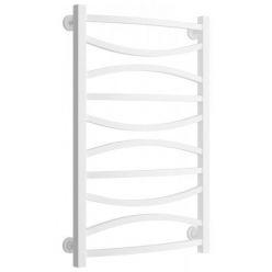 Полотенцесушитель водяной Сунержа Ажур 30-0255-8050, высота 80 см, ширина 50 см, нижнее подключение, цвет матовый белый