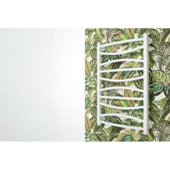 Полотенцесушитель водяной Сунержа Ажур 30-0255-8050, высота 80 см, ширина 50 см, нижнее подключение, цвет матовый белый