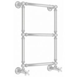 Полотенцесушитель водяной Сунержа Ренессанс 1304 071-0280-6640, высота 66 см, ширина 40 см, нижнее подключение, цвет сатин