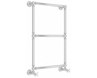 Полотенцесушитель водяной Сунержа Ренессанс 1304 071-0280-8650, высота 86 см, ширина 50 см, нижнее подключение, цвет сатин