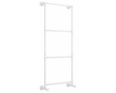 Полотенцесушитель водяной Сунержа Ренессанс 1304 12-0280-1250, высота 120 см, ширина 50 см, нижнее подключение, цвет белый