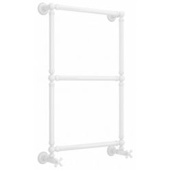 Полотенцесушитель водяной Сунержа Ренессанс 1304 12-0280-8650, высота 86 см, ширина 50 см, нижнее подключение, цвет белый