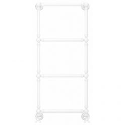 Полотенцесушитель водяной Сунержа Ренессанс 1304 12-0280-9640, высота 96 см, ширина 40 см, нижнее подключение, цвет белый