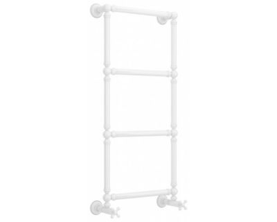 Полотенцесушитель водяной Сунержа Ренессанс 1304 12-0280-9640, высота 96 см, ширина 40 см, нижнее подключение, цвет белый
