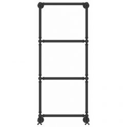 Полотенцесушитель водяной Сунержа Ренессанс 1304 15-0280-1250, высота 120 см, ширина 50 см, нижнее подключение, цвет тёмный титан муар