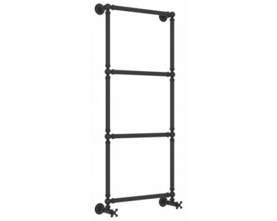 Полотенцесушитель водяной Сунержа Ренессанс 1304 15-0280-1250, высота 120 см, ширина 50 см, нижнее подключение, цвет тёмный титан муар