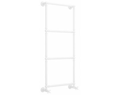 Полотенцесушитель водяной Сунержа Ренессанс 1304 30-0280-1250, высота 120 см, ширина 50 см, нижнее подключение, цвет матовый белый