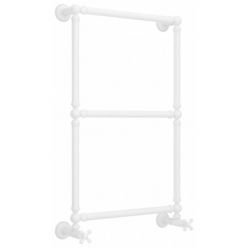Полотенцесушитель водяной Сунержа Ренессанс 1304 30-0280-8650, высота 86 см, ширина 50 см, нижнее подключение, цвет матовый белый
