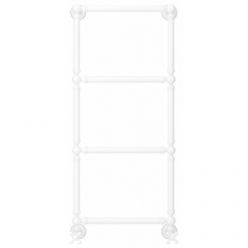 Полотенцесушитель водяной Сунержа Ренессанс 1304 30-0280-9640, высота 96 см, ширина 40 см, нижнее подключение, цвет матовый белый