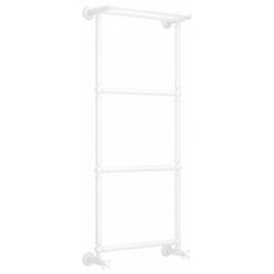 Полотенцесушитель водяной Сунержа Ренессанс 1386 30-0281-1250, высота 120 см, ширина 50 см, нижнее подключение, с полкой, цвет матовый белый