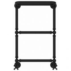 Полотенцесушитель водяной Сунержа Ренессанс 1386 31-0281-6640, высота 66 см, ширина 40 см, нижнее подключение, с полкой, цвет матовый черный