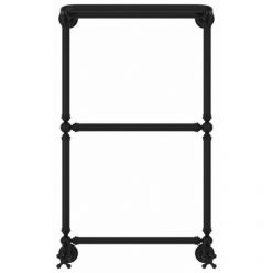 Полотенцесушитель водяной Сунержа Ренессанс 1386 31-0281-8650, высота 86 см, ширина 50 см, нижнее подключение, с полкой, цвет матовый черный