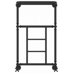 Полотенцесушитель водяной Сунержа Ренессанс 1452 15-0282-8650, высота 86 см, ширина 50 см, нижнее подключение, с полкой, цвет тёмный титан муар