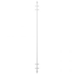 Полотенцесушитель водяной Сунержа Хорда 12-0124-1800, высота 180 см, ширина 20 см, боковое подключение, цвет белый
