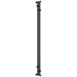 Полотенцесушитель водяной Сунержа Хорда 15-0124-1800, высота 180 см, ширина 20 см, боковое подключение, цвет тёмный титан муар