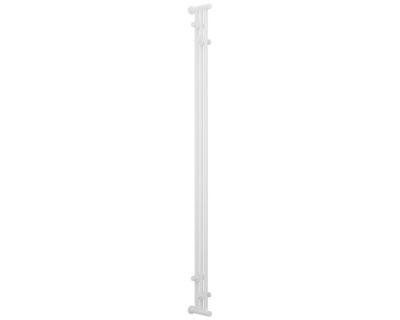 Полотенцесушитель водяной Сунержа Хорда 30-0124-1200, высота 120 см, ширина 20 см, боковое подключение, цвет матовый белый