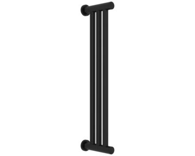 Полотенцесушитель водяной Сунержа Хорда 31-0124-0600, высота 60 см, ширина 20 см, боковое подключение, цвет матовый черный