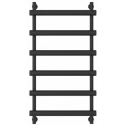 Полотенцесушитель водяной Сунержа Атлант 15-0226-1050, высота 100 см, ширина 50 см, универсальное подключение, цвет тёмный титан муар