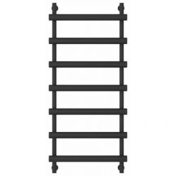 Полотенцесушитель водяной Сунержа Атлант 15-0226-1250, высота 120 см, ширина 50 см, универсальное подключение, цвет тёмный титан муар