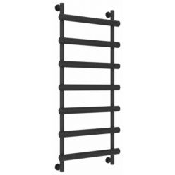 Полотенцесушитель водяной Сунержа Атлант 15-0226-1250, высота 120 см, ширина 50 см, универсальное подключение, цвет тёмный титан муар