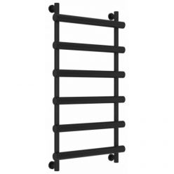 Полотенцесушитель водяной Сунержа Атлант 31-0226-1050, высота 100 см, ширина 50 см, универсальное подключение, цвет матовый черный