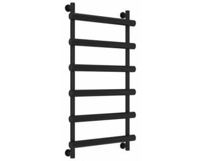 Полотенцесушитель водяной Сунержа Атлант 31-0226-1050, высота 100 см, ширина 50 см, универсальное подключение, цвет матовый черный