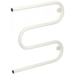 Полотенцесушитель водяной Сунержа М-образный 12-0007-6060, высота 60 см, ширина 60 см, боковое подключение, цвет белый