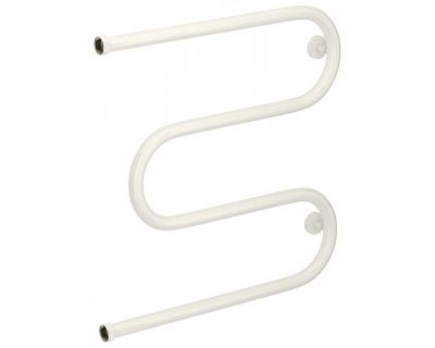 Полотенцесушитель водяной Сунержа М-образный 12-0007-6060, высота 60 см, ширина 60 см, боковое подключение, цвет белый