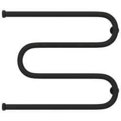 Полотенцесушитель водяной Сунержа М-образный 15-0007-5065, высота 50 см, ширина 65 см, боковое подключение, цвет тёмный титан муар