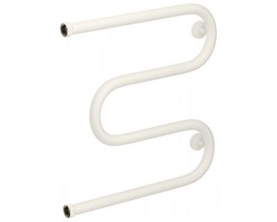 Полотенцесушитель водяной Сунержа М-образный 30-0007-5050, высота 50 см, ширина 50 см, боковое подключение, цвет матовый белый