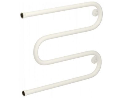 Полотенцесушитель водяной Сунержа М-образный 30-0007-5065, высота 50 см, ширина 65 см, боковое подключение, цвет матовый белый