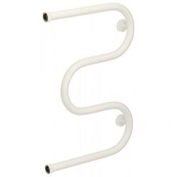 Полотенцесушитель водяной Сунержа М-образный 30-0007-6040, высота 60 см, ширина 40 см, боковое подключение, цвет белый матовый