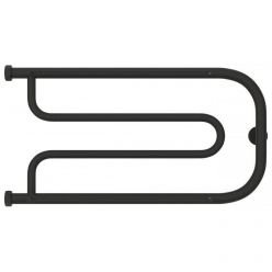 Полотенцесушитель водяной Сунержа Гусли 15-0010-3265, высота 32 см, ширина 65 см, боковое подключение 32 см, 2 полки, цвет тёмный титан муар