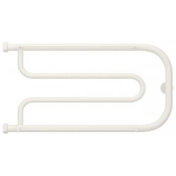 Полотенцесушитель водяной Сунержа Гусли 30-0010-3265, высота 32 см, ширина 65 см, боковое подключение 32 см, 2 полки, цвет матовый белый