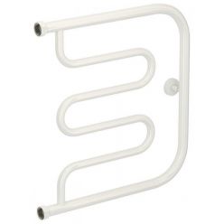 Полотенцесушитель водяной Сунержа Лира 12-0011-5050, высота 50 см, ширина 50 см, боковое подключение 50 см, цвет белый