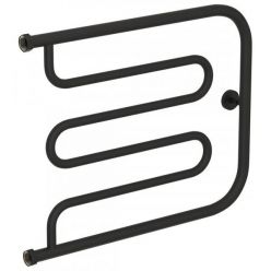 Полотенцесушитель водяной Сунержа Лира 15-0011-5065, высота 50 см, ширина 65 см, боковое подключение 50 см, цвет тёмный титан муар