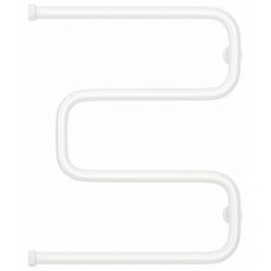 Полотенцесушитель водяной Сунержа Ш-образный 12-0014-6050, высота 60 см, ширина 50 см, боковое подключение 60 см, цвет белый
